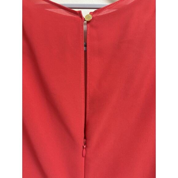 Vince Camuto Red Sleeveless Mini Dress Size 0 - Picture 5 of 5